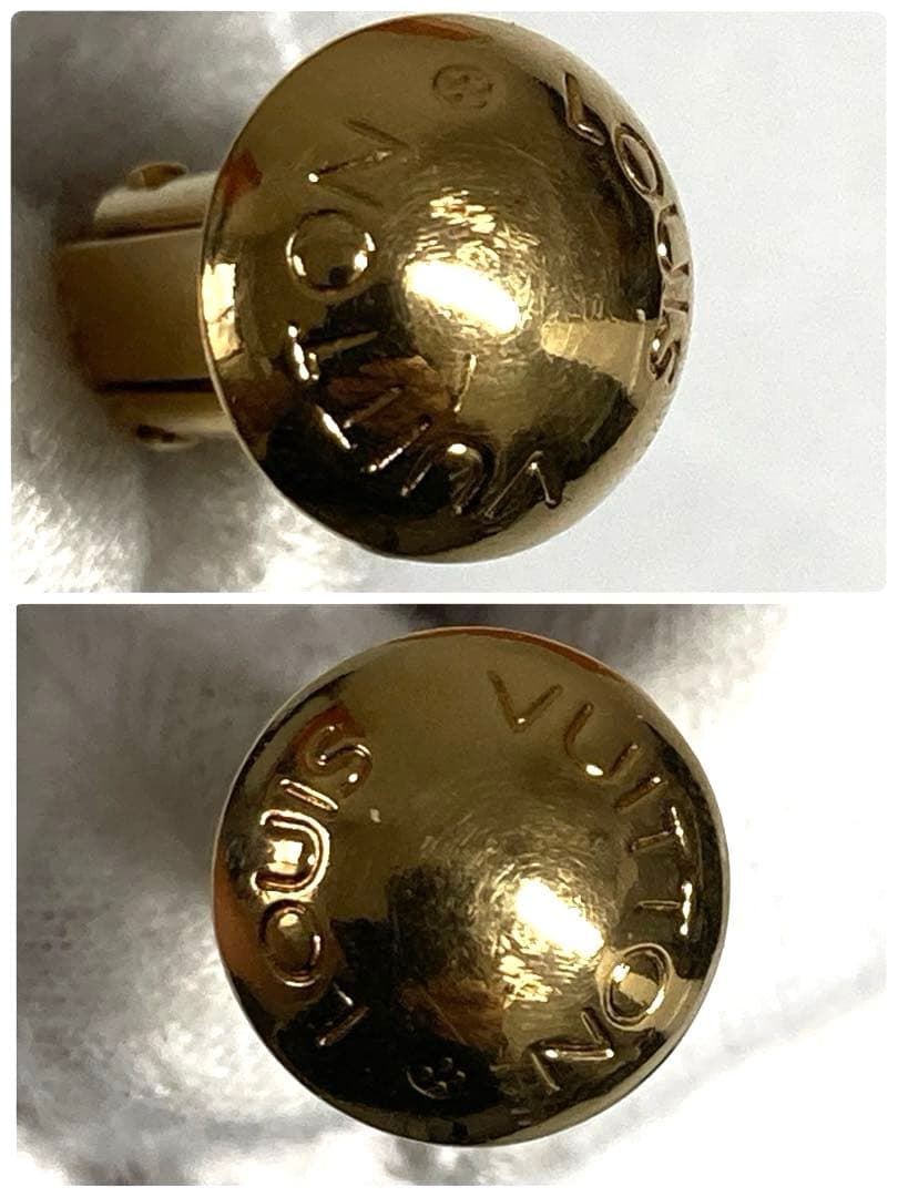 美品　ルイヴィトン　ブトン　ドゥマンシェット　　　カフスボタン　カフス