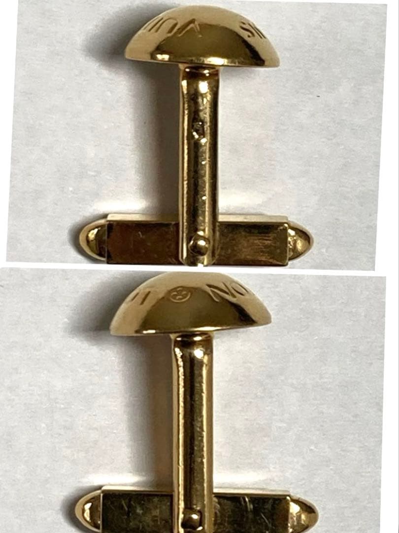 美品　ルイヴィトン　ブトン　ドゥマンシェット　　　カフスボタン　カフス