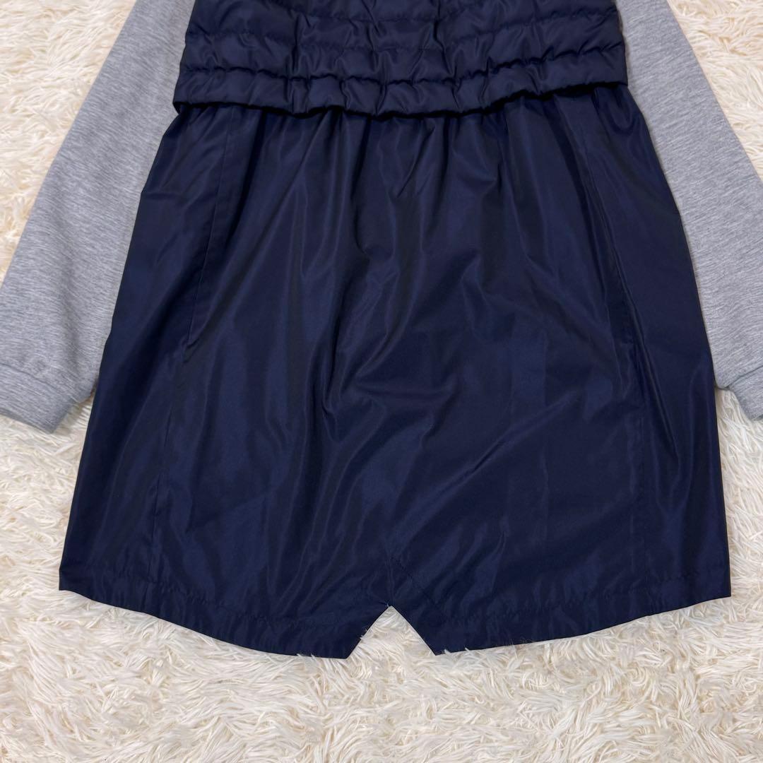 極美品 HERNO フード付きスプリングコート 14A 大人 2way 中綿