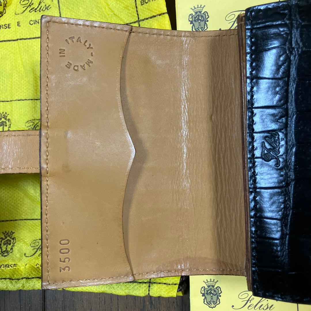 【美品】フェリージ　3500/SA-003 コンパクトウォレット