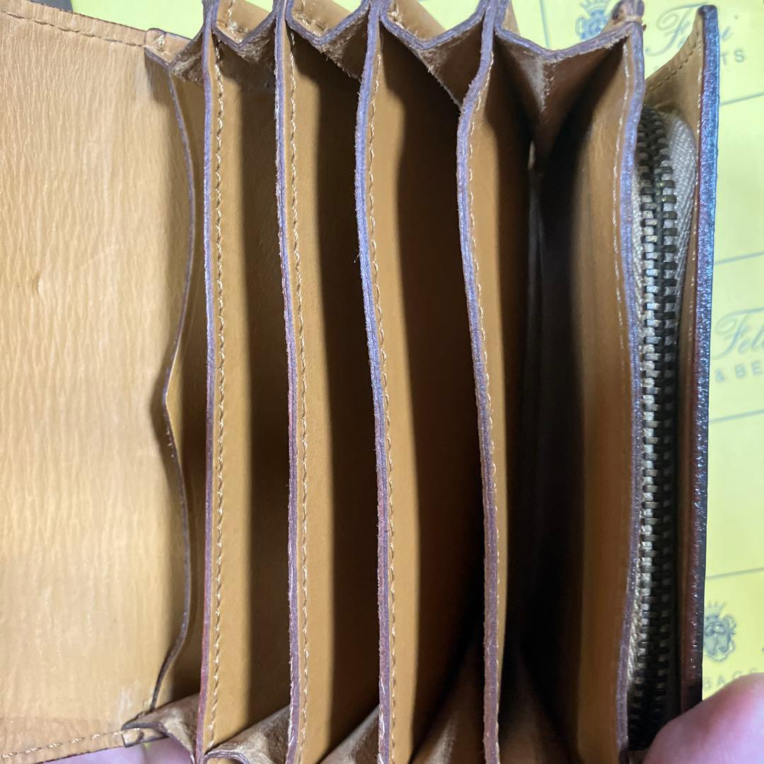 【美品】フェリージ　3500/SA-003 コンパクトウォレット
