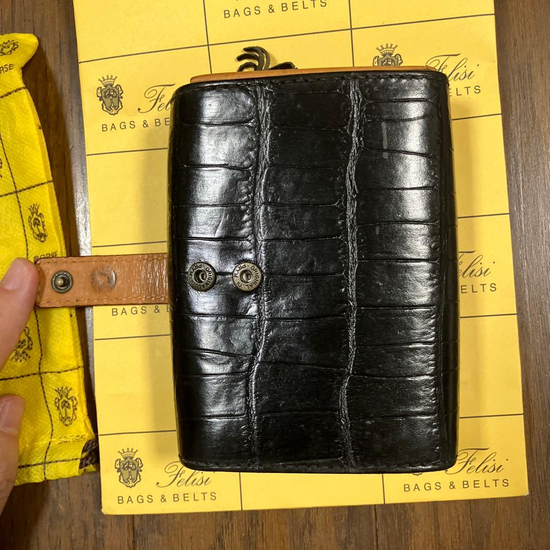 【美品】フェリージ　3500/SA-003 コンパクトウォレット