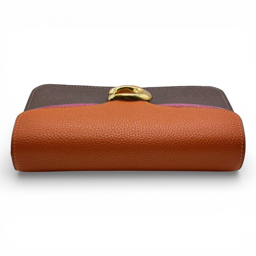 【美品✨】コーチ タビー クロスボディバッグ カラーブロック