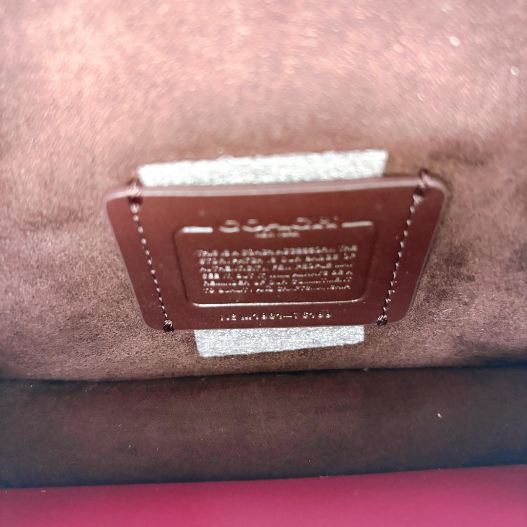 【美品✨】コーチ タビー クロスボディバッグ カラーブロック