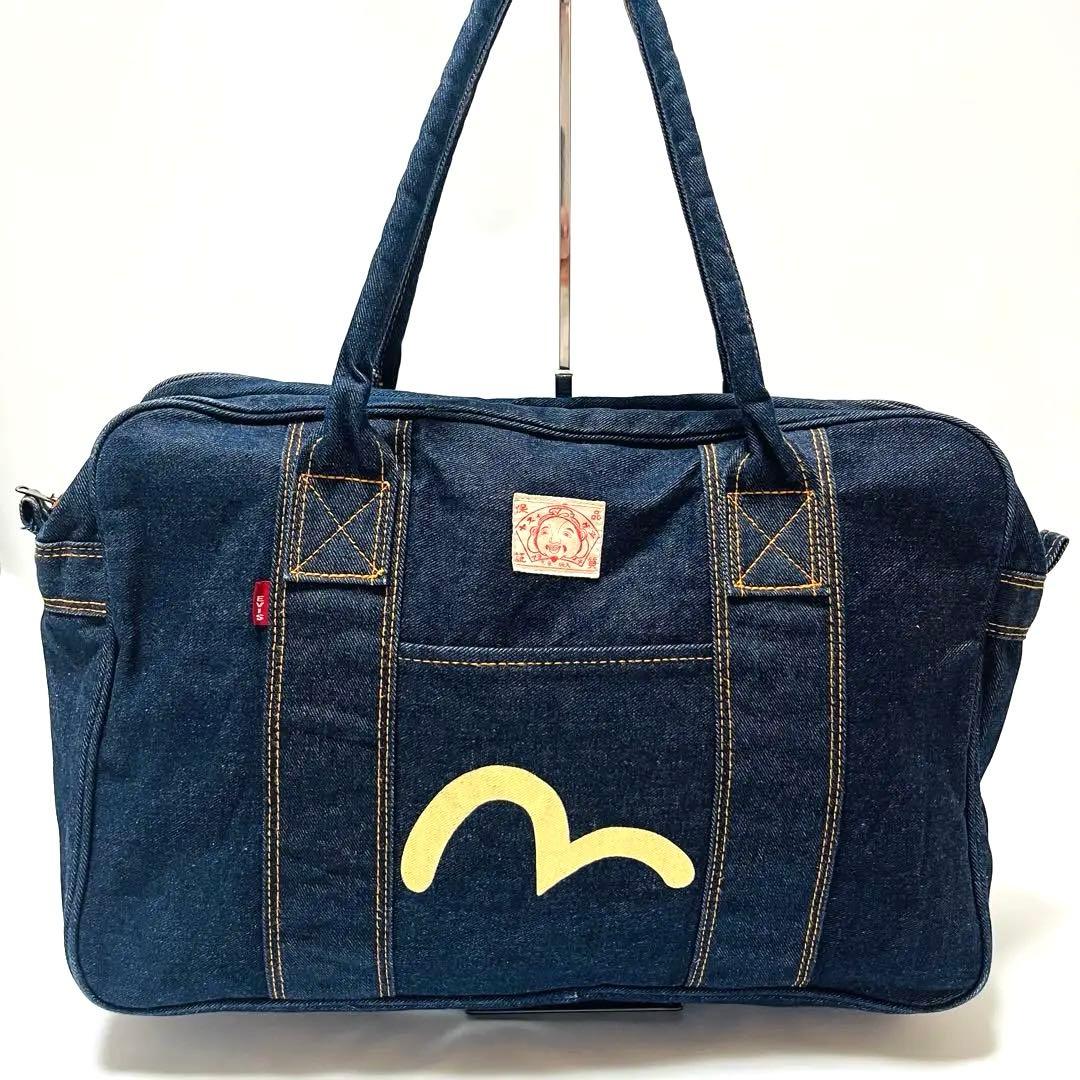 EVISU エヴィス デニムトート カモメ ペイント
