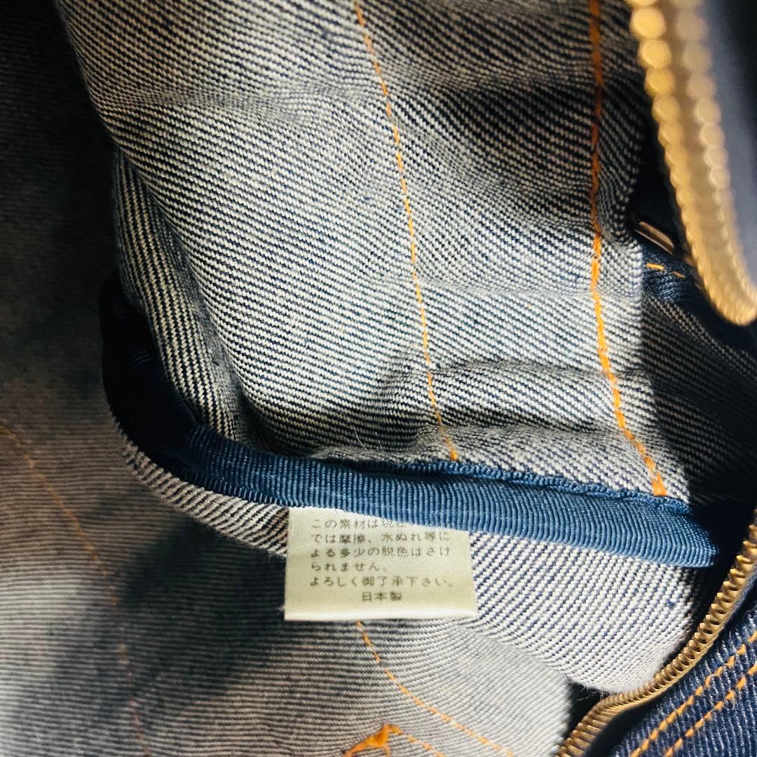 EVISU エヴィス デニムトート カモメ ペイント