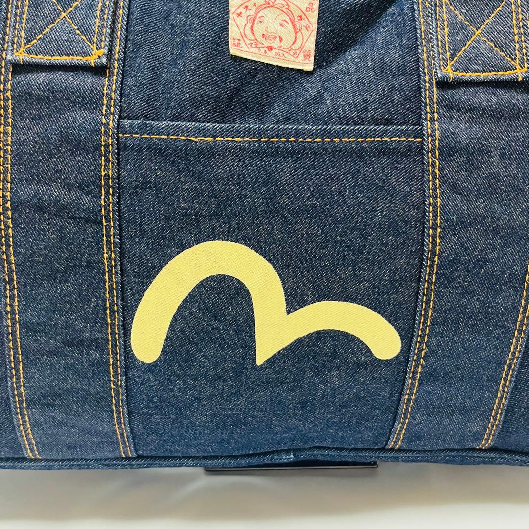 EVISU エヴィス デニムトート カモメ ペイント