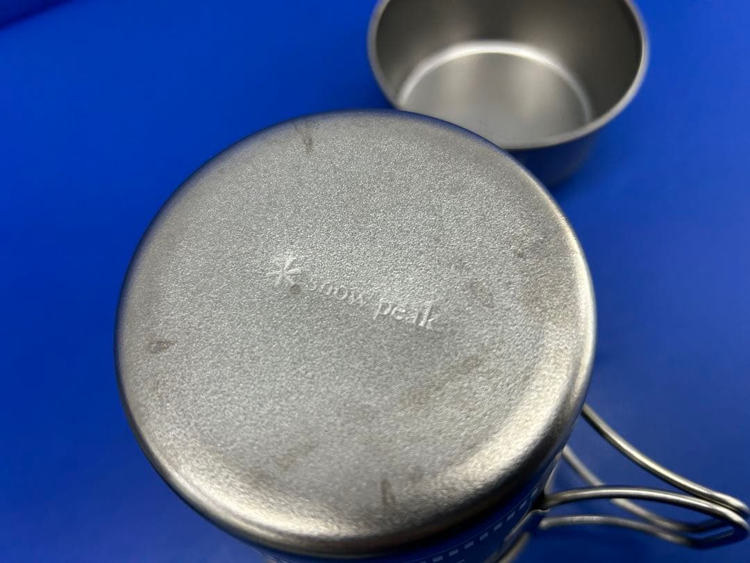 peak スノーピーク　カップヌードル　チタン