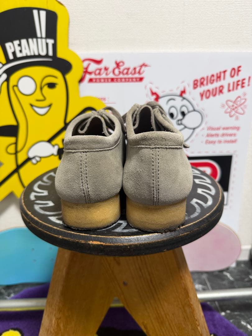 Clarks クラークス ワラビー スエード　UK8 1/2