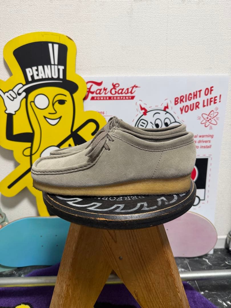 Clarks クラークス ワラビー スエード　UK8 1/2