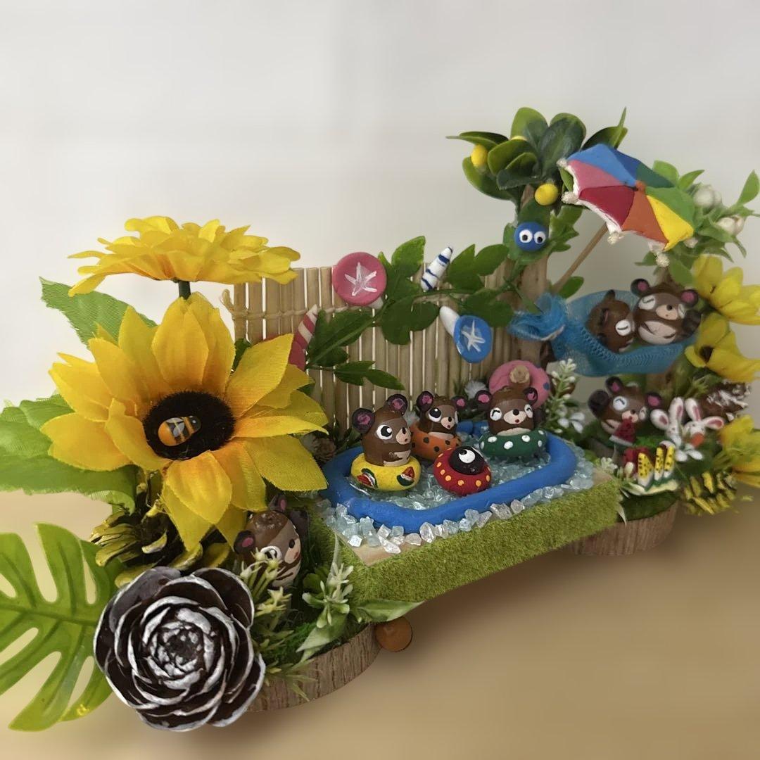 どんぐりアート♡夏のオブジェ　4種♡