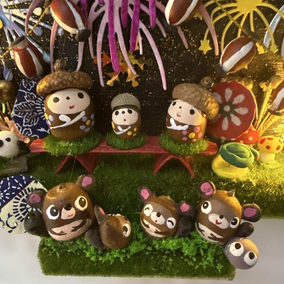 どんぐりアート♡夏のオブジェ　4種♡