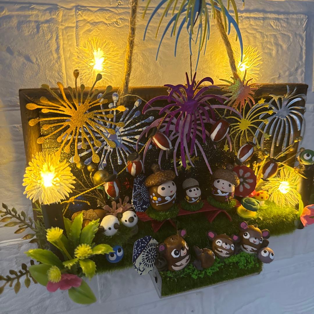 どんぐりアート♡夏のオブジェ　4種♡