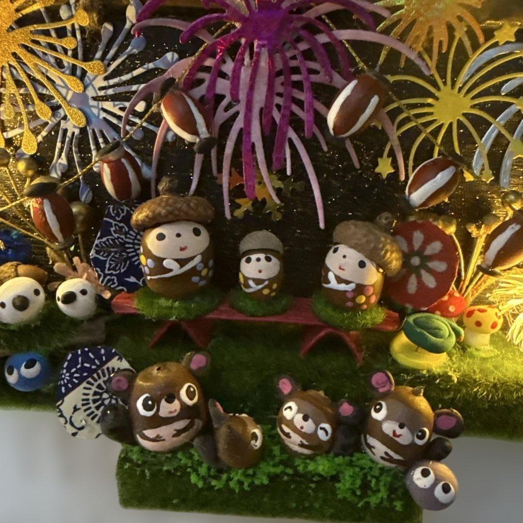 どんぐりアート♡夏のオブジェ　4種♡