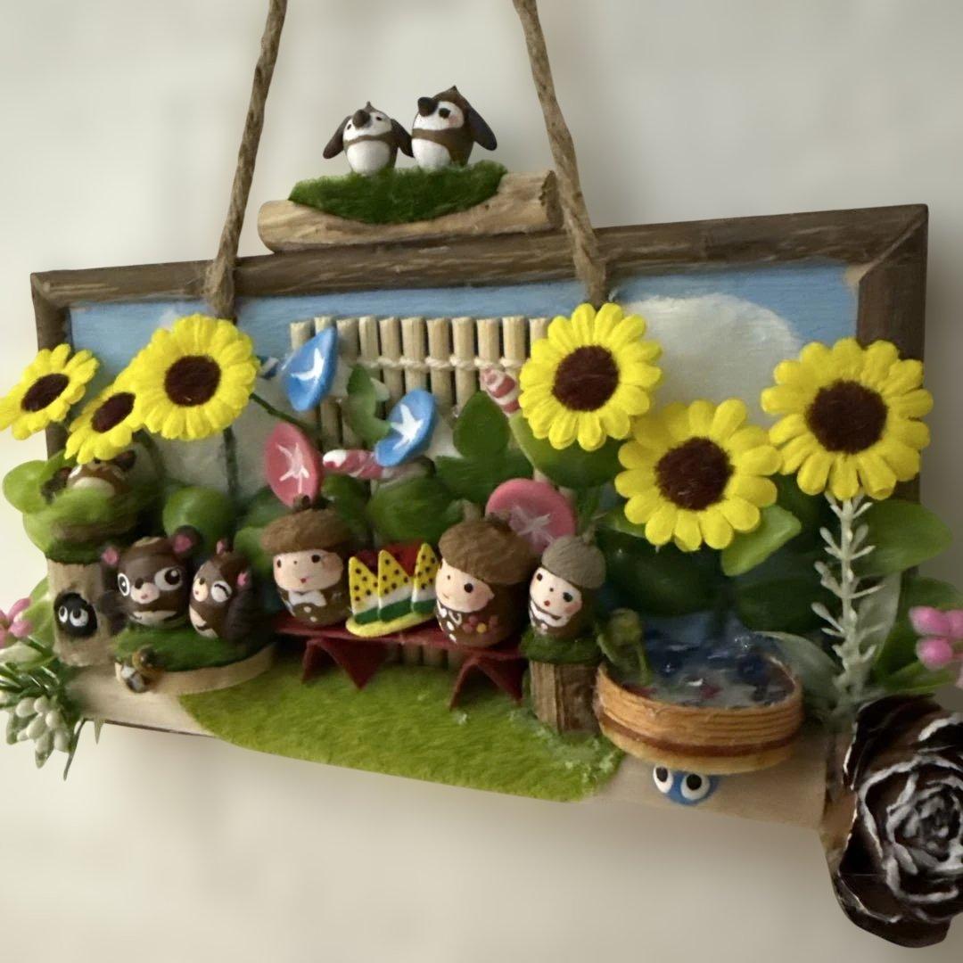 どんぐりアート♡夏のオブジェ　4種♡