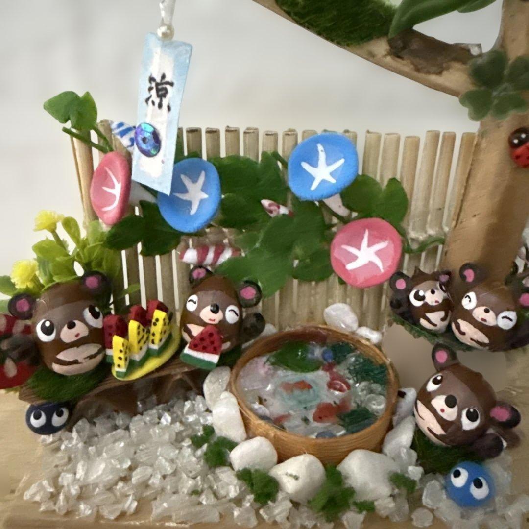 どんぐりアート♡夏のオブジェ　4種♡