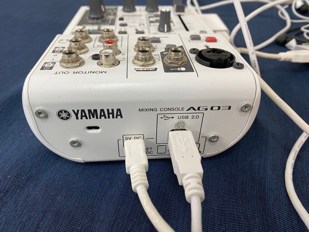【配信セット】YAMAHA AG03 ミキシングコンソール