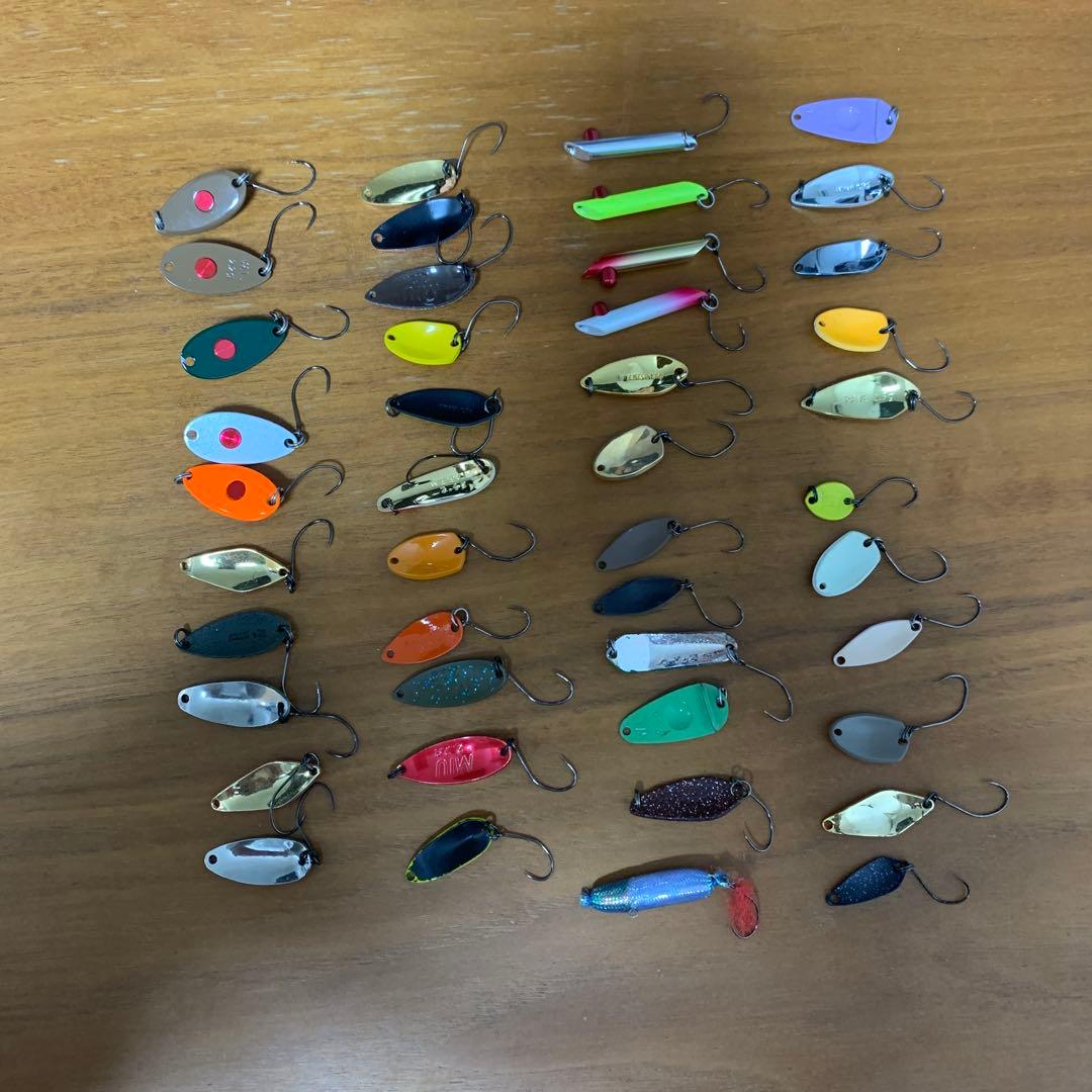 渓流、菅釣りルアー計44個