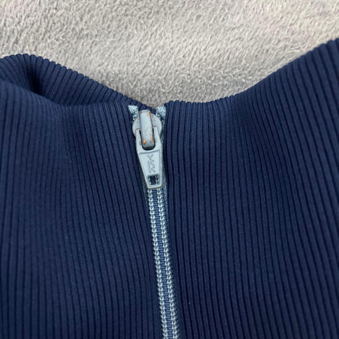 adidas トラックジャケット　80s デサント　青　3号