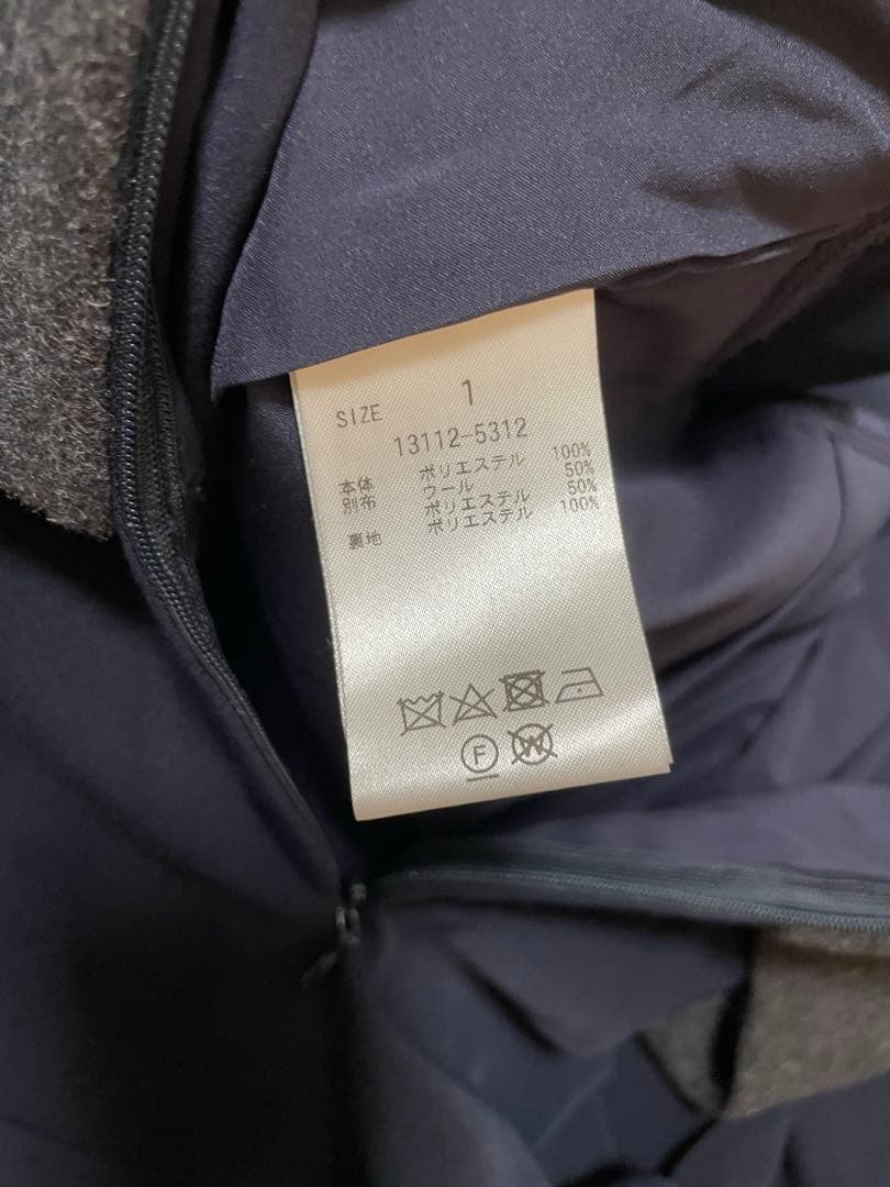 ®️RI　CLANE WOOL BUSTIER ALL IN ONE