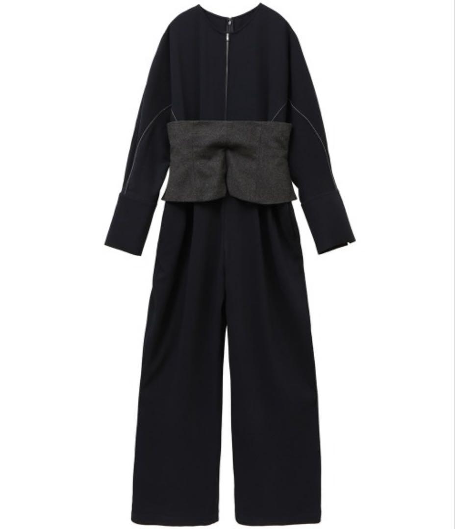 ®️RI　CLANE WOOL BUSTIER ALL IN ONE