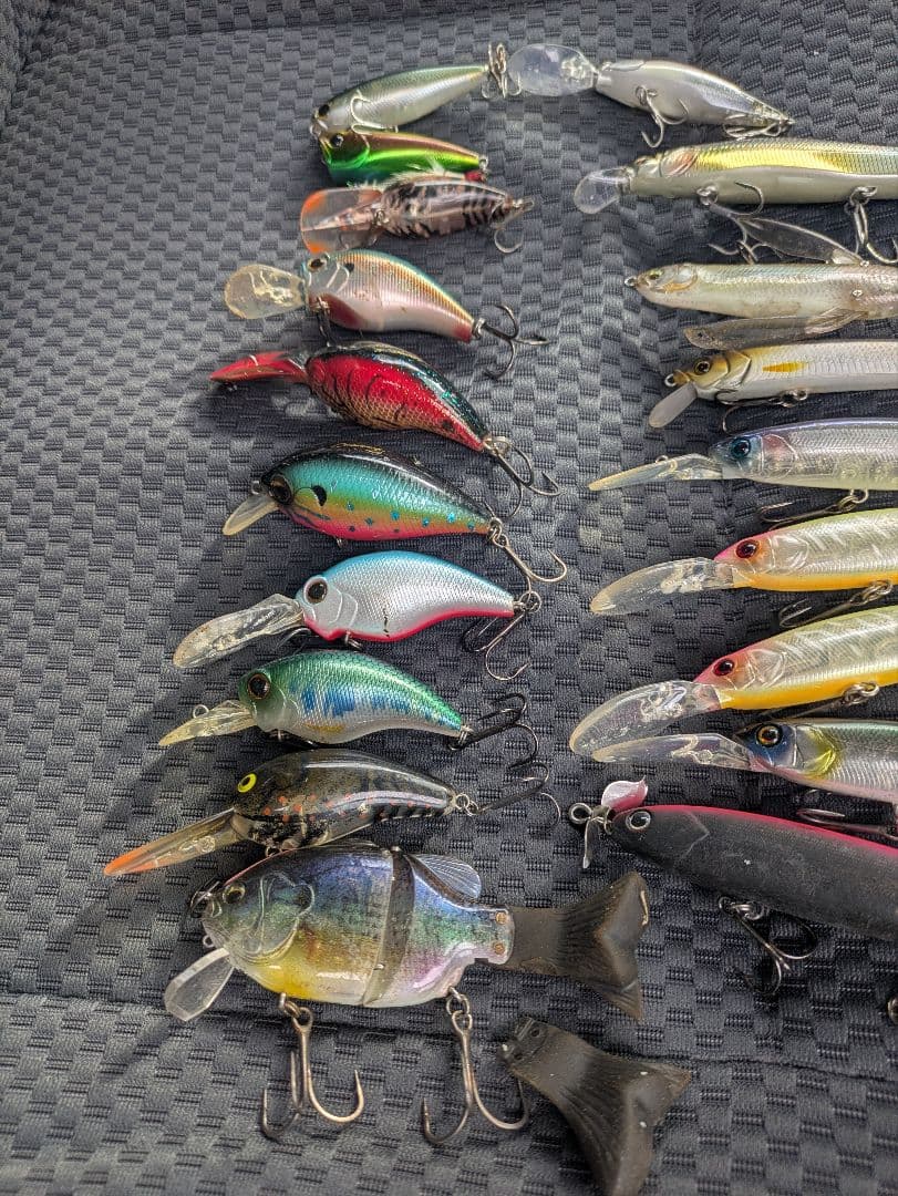 ★最終値下★バス釣り引退セット　バス釣りルアー処分　40点ほど
