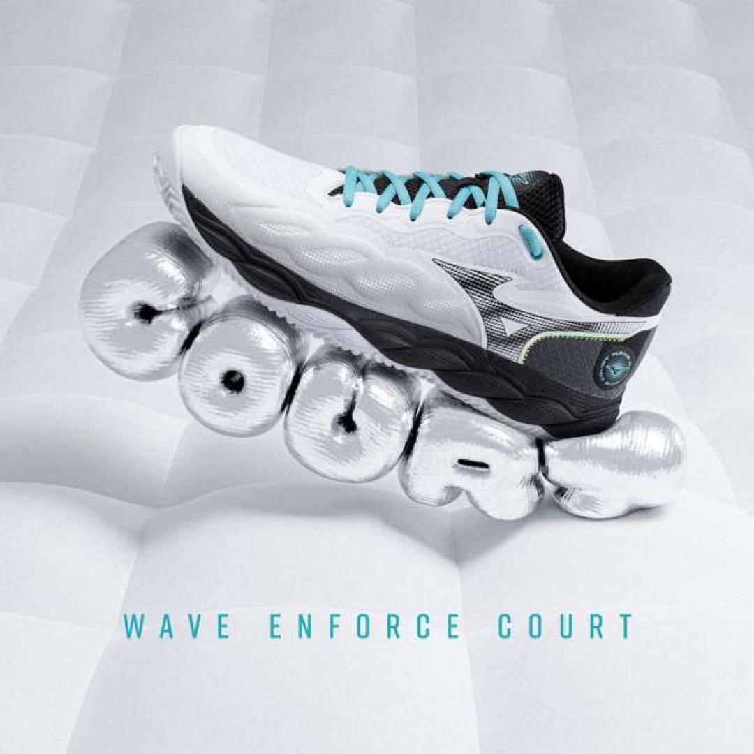 ミズノ【クレー人工芝】ウエーブエンフォースコートWIDE OC 61GB2431