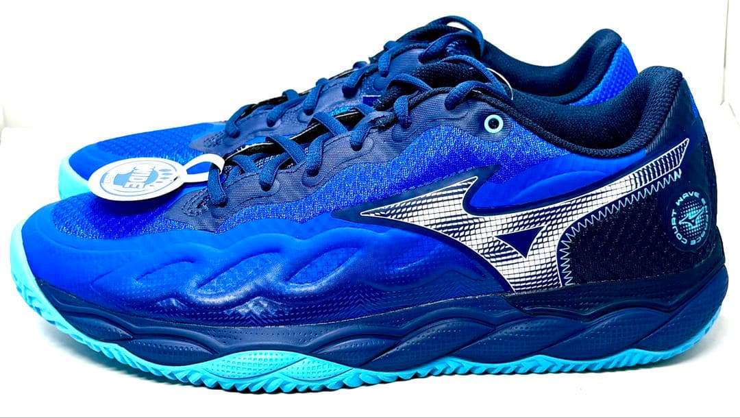 ミズノ【クレー人工芝】ウエーブエンフォースコートWIDE OC 61GB2431