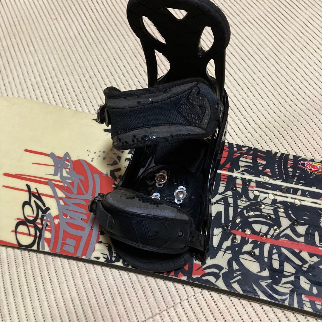 Burton　BLUNT 155cm　キャンバー　＆　custom　MLサイズ