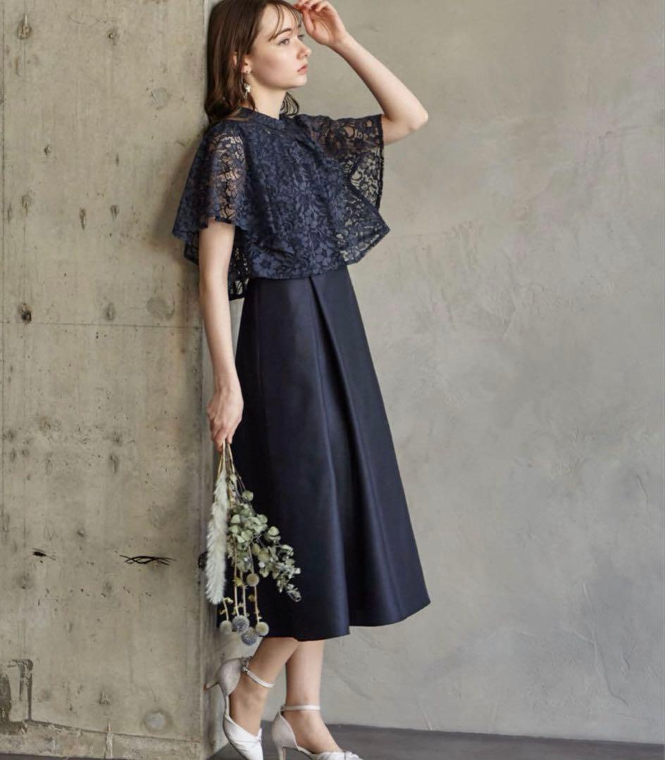 AIMER レース　ドレス　パーティー　結婚式　披露宴　二次会