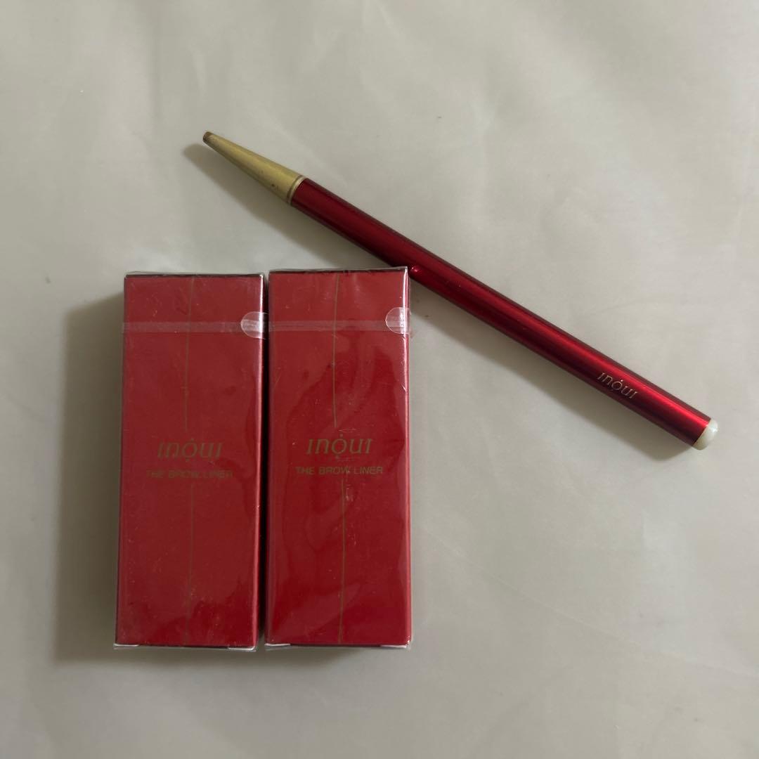 インウイ　INOUI アイブロウペンシル レフィル3本入り×2箱