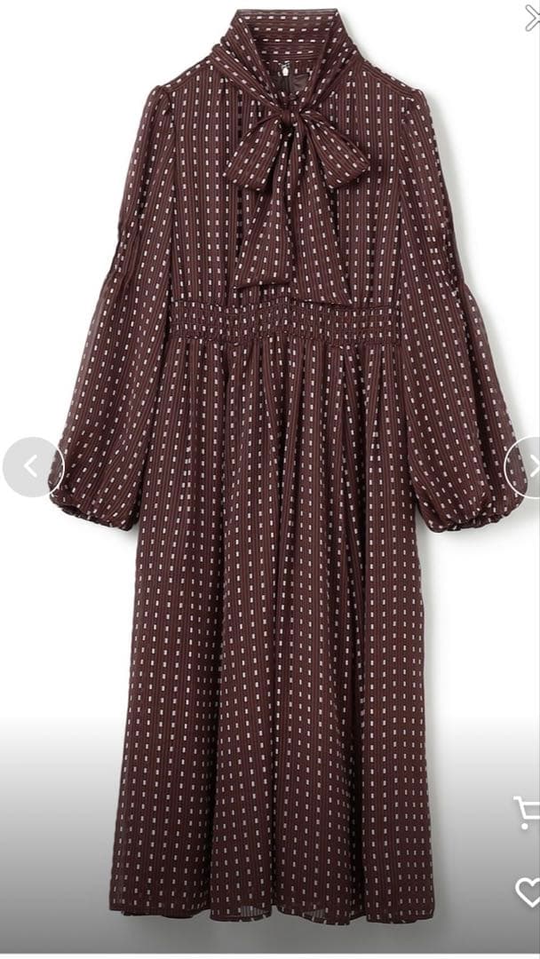 toccaボウタイワンピース