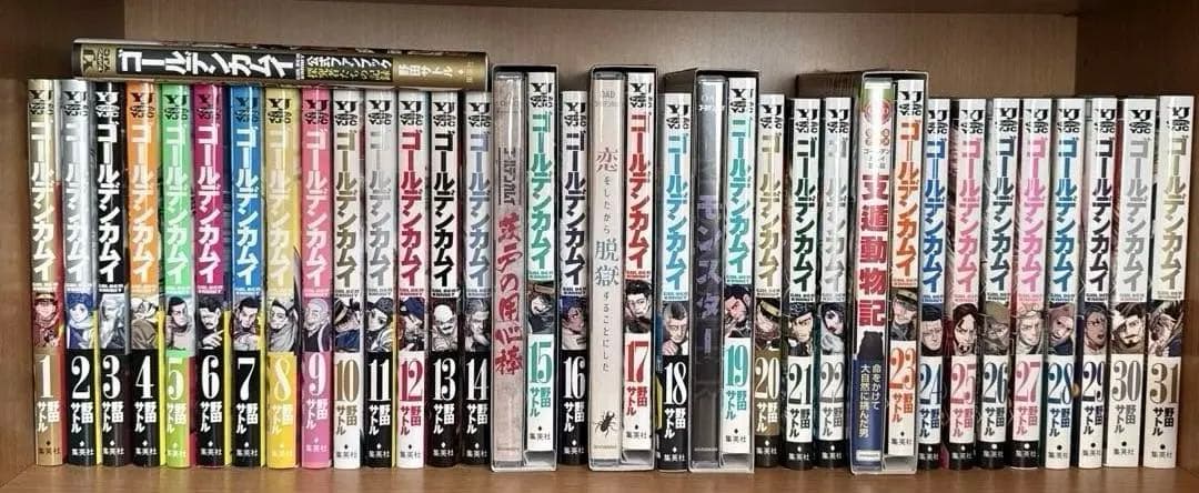 ゴールデンカムイ　全巻セット 公式ファンブック　DVD付き