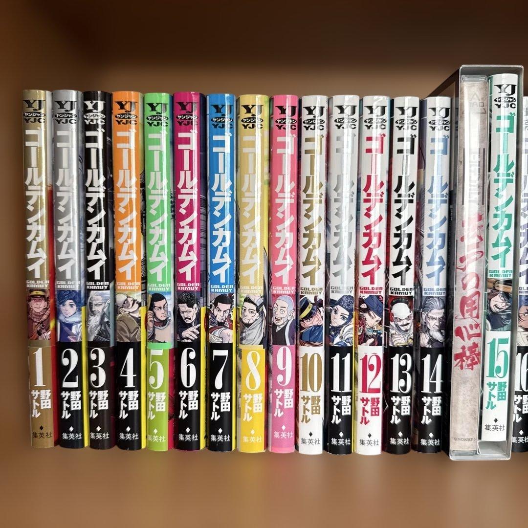 ゴールデンカムイ　全巻セット 公式ファンブック　DVD付き