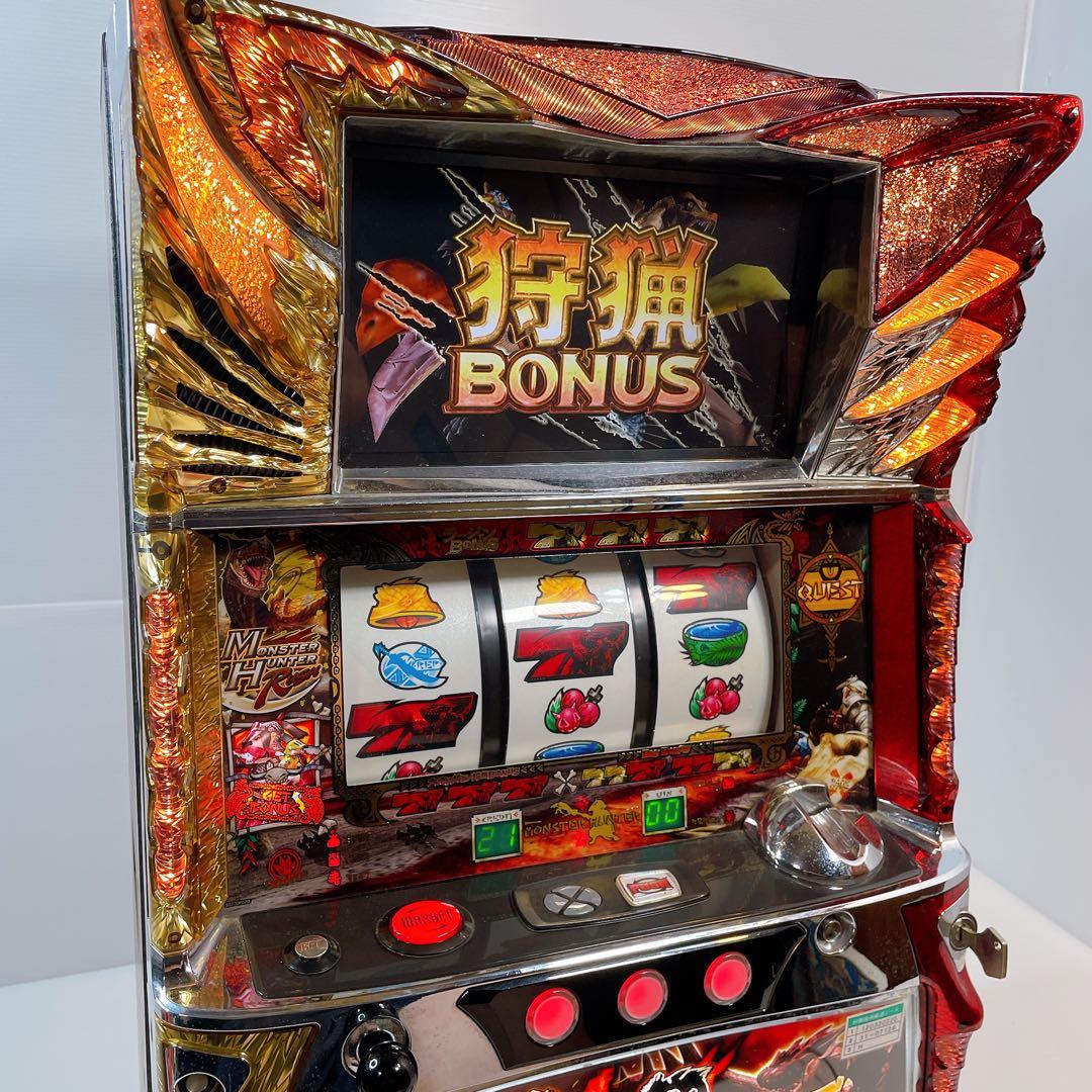 【ご自宅まで送料込み】 パチスロ 初代モンスターハンター 不要機付