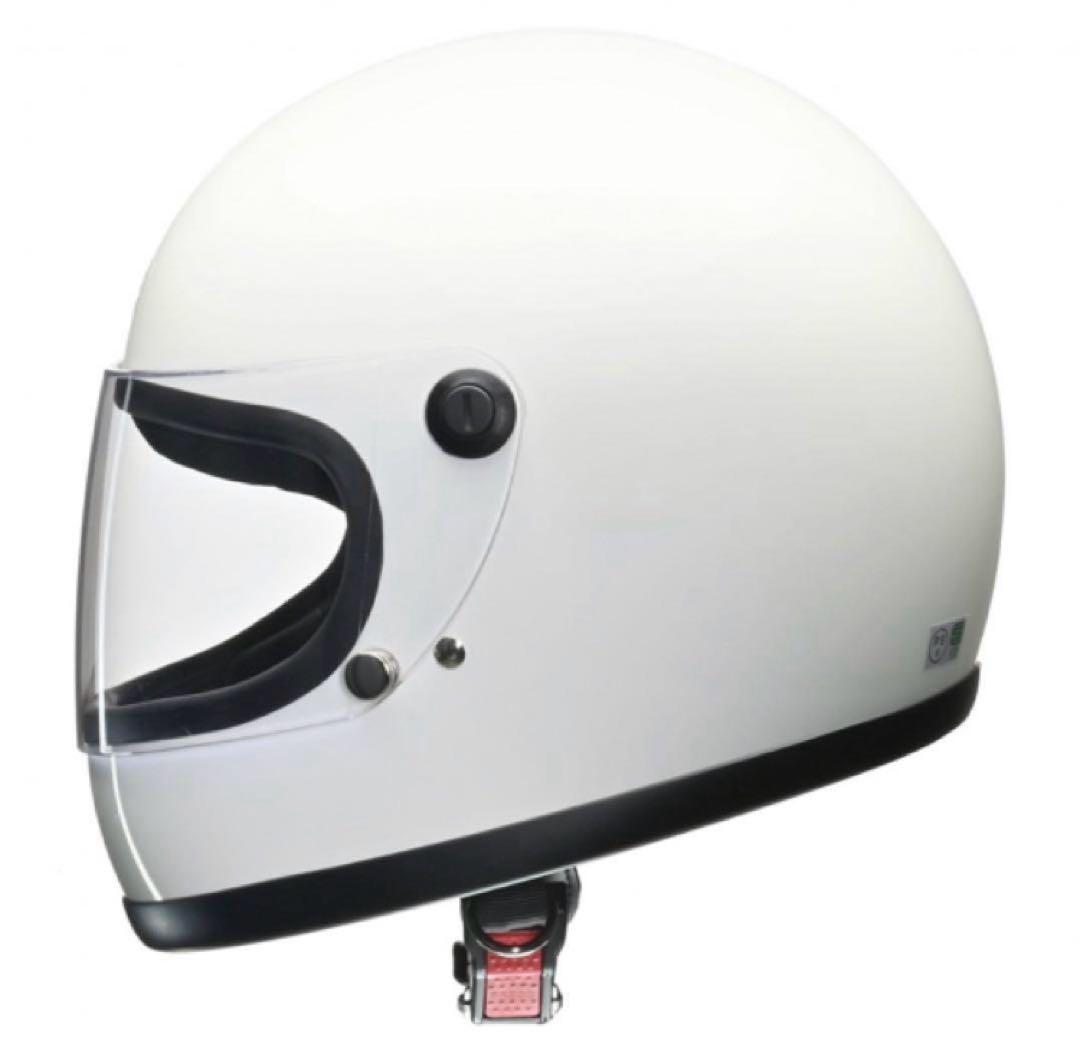 LEAD リード工業 RX-300R ホワイト ビンテージフルフェイス 族ヘル