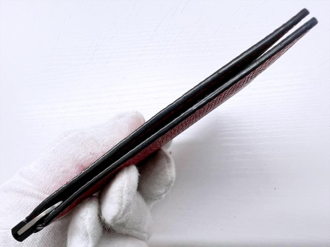 美品　VALEXTRA　ヴァレクストラ　グレインカーフスキン　マネークリップ