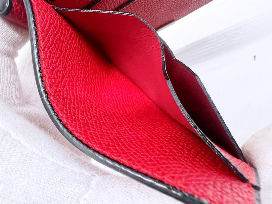 美品　VALEXTRA　ヴァレクストラ　グレインカーフスキン　マネークリップ