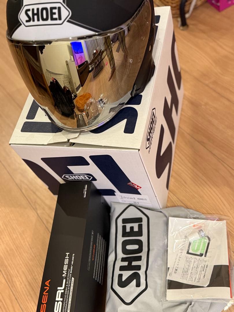 SHOEI J-Cruise2 ADAGIO+ SENAインカム 使用1回