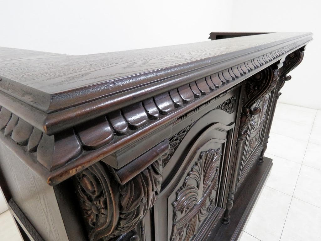 Maki maki様 バロック アンティーク調 カウンター レジ台 店舗什器