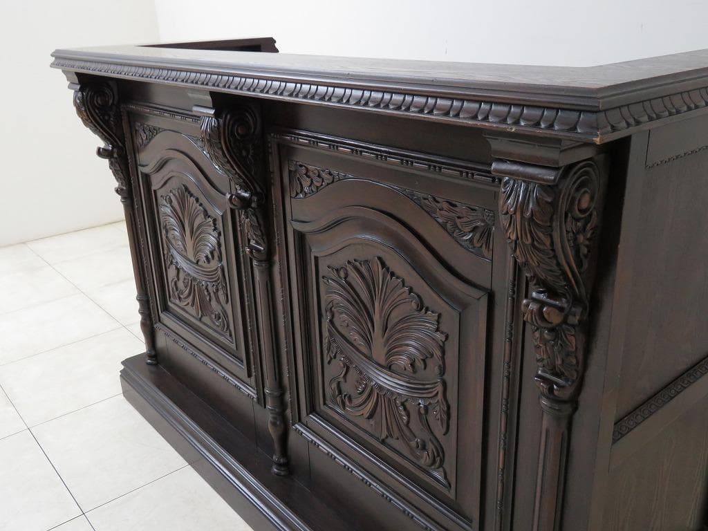 Maki maki様 バロック アンティーク調 カウンター レジ台 店舗什器