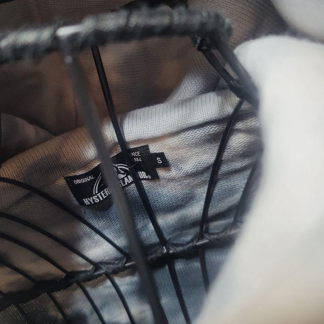 りえ美品未使用ヒステリクグラマフロントポケットHGうさぎプリントパーカニト