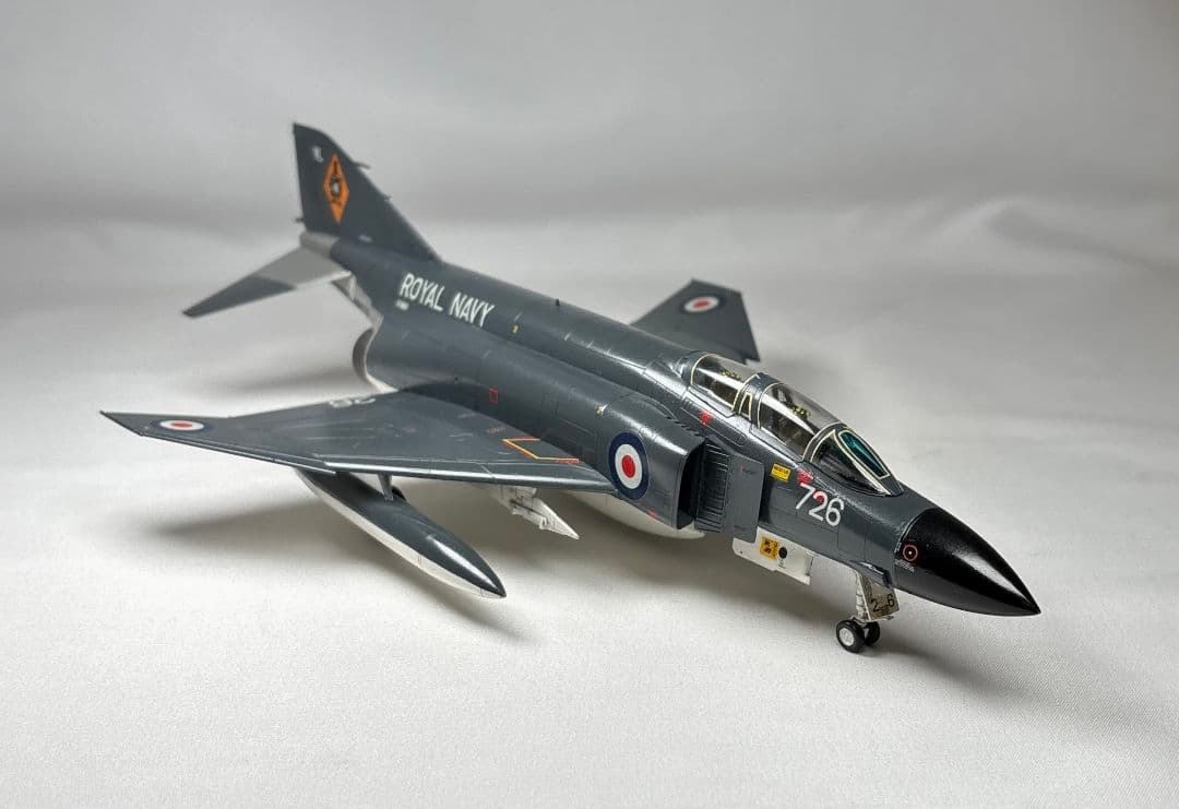 【完成品】フジミ 1/72 ブリティッシュ ファントム F-4K