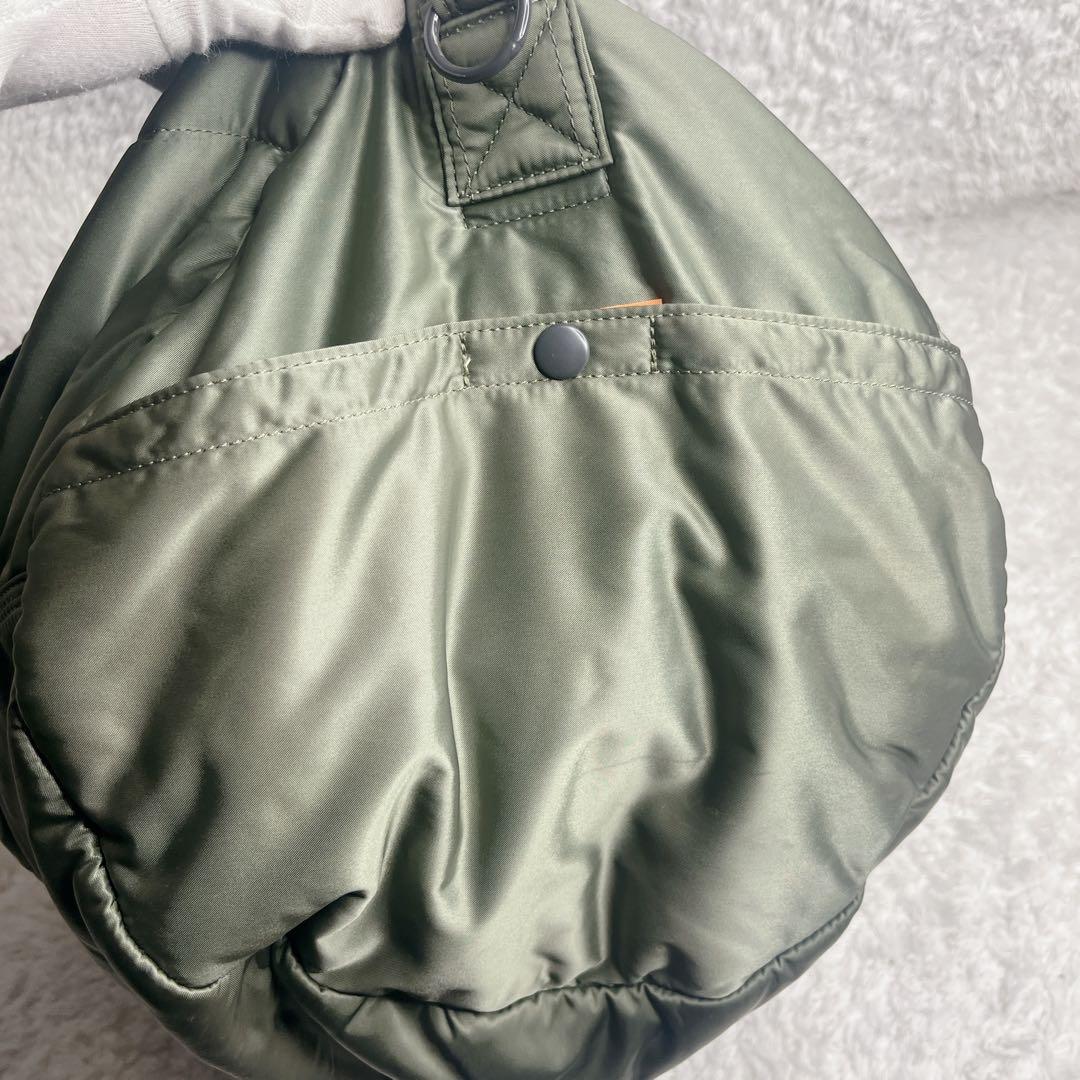 ポーター タンカー セージグリーン 2way ボストンバッグ XL 大容量