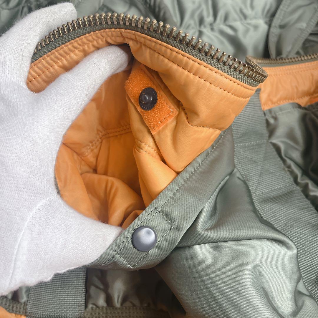 ポーター タンカー セージグリーン 2way ボストンバッグ XL 大容量