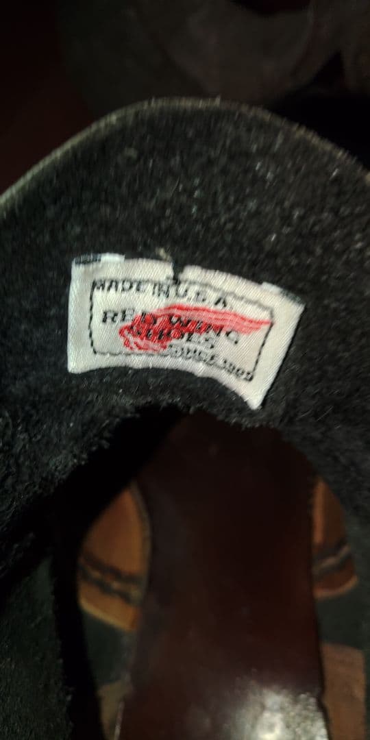 う*ん様 90sレッドウィング 8179 ブラック　size8E