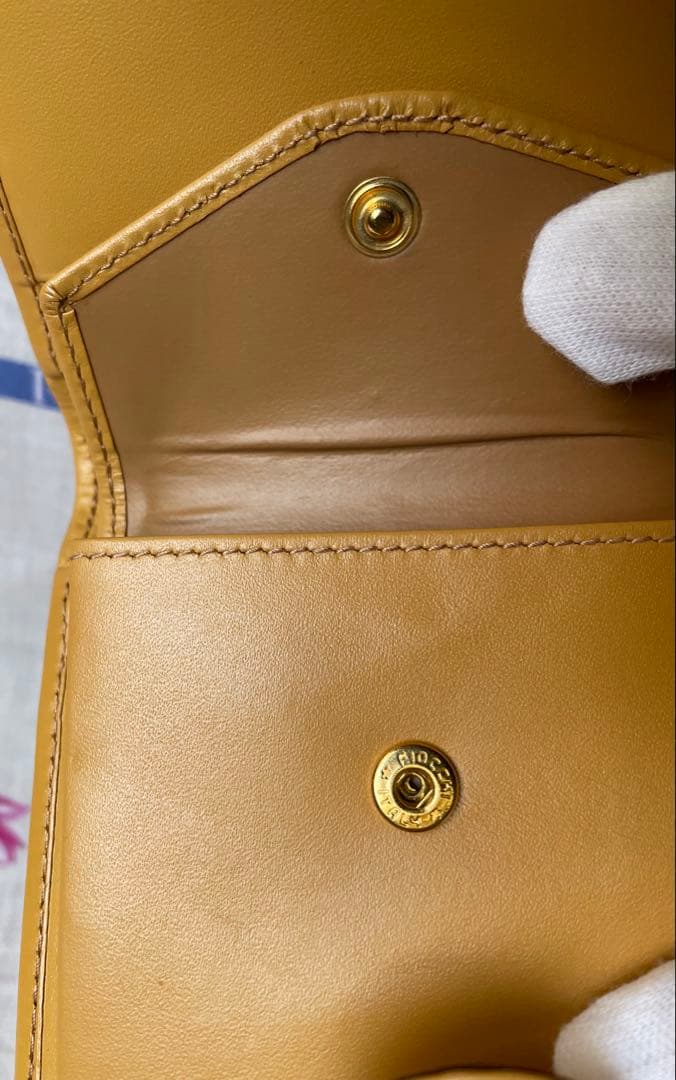 【極美品】 CELINE セリーヌ 二つ折り財布 マカダム柄 ゴールド金具