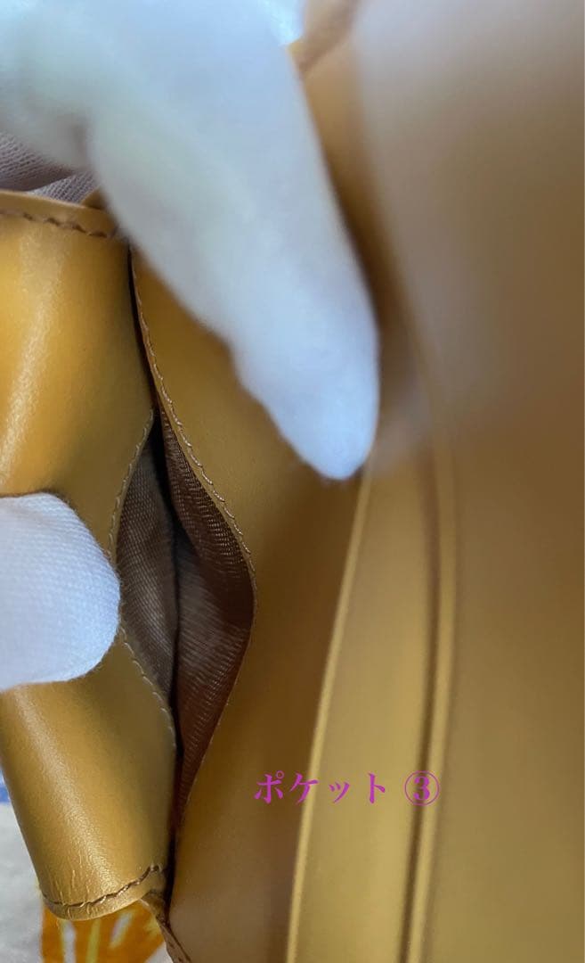 【極美品】 CELINE セリーヌ 二つ折り財布 マカダム柄 ゴールド金具