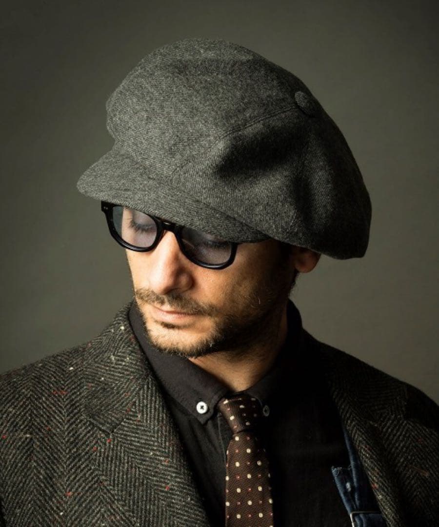 美品☆Mr.FATMAN ジョニーキャスケット GRAY 匿名配送