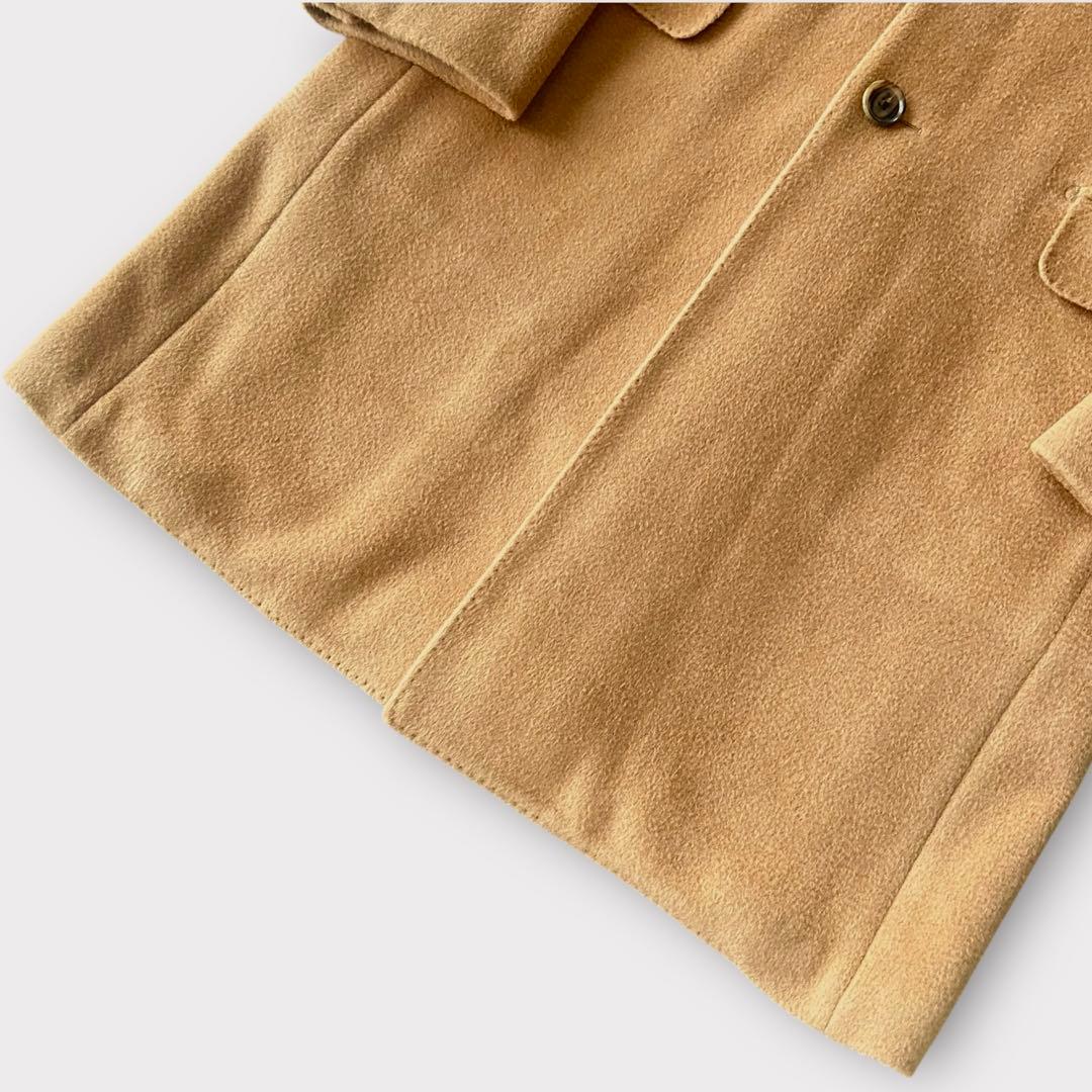 【超稀少】Tomorrowland キャメルヘア100％ チェスターコート 46